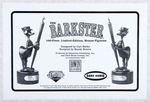 "THE BARKSTER BY CARL BARKS" SIGNED LIMITED EDITION BRONZE FIGURE.