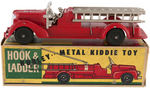 HUBLEY FIRETRUCK PAIR.