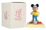 "MICKEY MOUSE" BOXED WATCH SET WITH FIGURE.