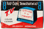 "COLOR T.V. VIEWER" RISQUE TOPLESS PIN-UP VIEWERS FULL DISPLAY BOX.