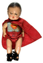 SUPERMAN "SUPER-BABE" COMPOSITION JOINTED DOLL.