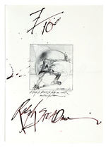 RALPH STEADMAN SIGNED "SCAR STRANGLED BANGER" LIMITED EDITION BOOK.