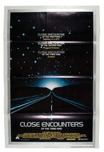"CLOSE ENCOUNTERS OF THE THIRD KIND" MOVIE POSTER.