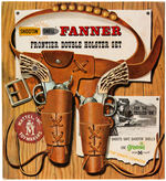 "SHOOTIN' SHELL FANNER FRONTIER DOUBLE HOLSTER SET."