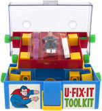 "SUPERMAN U-FIX-IT TOOL KIT" BOXED SET.