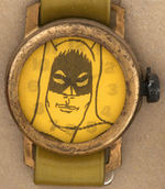 "KARIM BIG BOY EXACTO" FLICKER/FLASHER TOY WATCH DISPLAY W/SPIDER-MAN & DC HEROES.