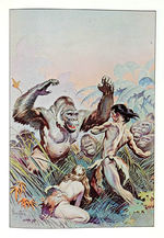 "THE EDGAR RICE BURROUGHS LIBRARY OF ILLUSTRATION" HARDCOVER BOOK.