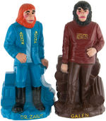 "PLANET OF THE APES" BANK PAIR AND WINDUP HORSE WITH DR.ZAIUS.