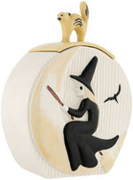 HALLOWEEN WITCH COOKIE JAR.