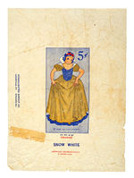 SNOW WHITE AND THE SEVEN DWARFS PRODUCT WRAPPER SET.