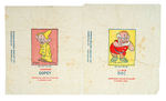 SNOW WHITE AND THE SEVEN DWARFS PRODUCT WRAPPER SET.