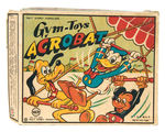 DONALD DUCK MARX "GYM-TOYS ACROBAT" BOXED WIND-UP.