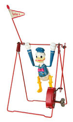 DONALD DUCK MARX "GYM-TOYS ACROBAT" BOXED WIND-UP.