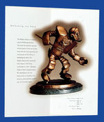 THE MIGHTY DUCKS MASCOT WILD WING "DEFENDING THE POND" LIMITED EDITION BRONZE SCULPTURE.