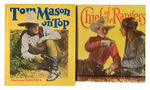 TOM MIX SAALFIELD BOOK PAIR.