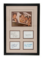 "THE HONEYMOONERS" IMPRESSIVE AUTOGRAPH DISPLAY.