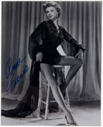 JANE RUSSELL & ANNE FRANCIS SIGNED PAIR.