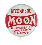 RARE BUTTON FOR "MOON" CARS CIRCA LATE 1920S.