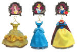 "THIS IS LOVE" DISNEY EVENT LIMITED EDITION PRINCESS WARDROBE PIN SET.