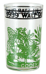 "1939 WALT DISNEY ALL-STAR PARADE" GLASSES.