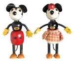 "MICKEY/MINNIE MOUSE" MEDIUM SIZE FUN-E-FLEX FIGURES (COLOR VARIETIES).