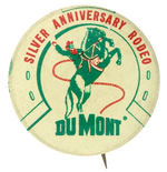 “DuMONT” 1956 ANNIVERSARY BUTTON FROM HAKE COLLECTION.