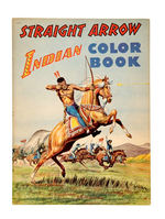 "STRAIGHT ARROW" GAME & COLORING BOOK