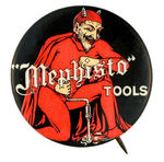 "'MEPHISTO' TOOLS" SHOWING SATAN USING A HAND BRACE BIT DRILL.