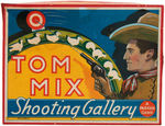 "TOM MIX SHOOTING GALLERY" BOXED GAME.