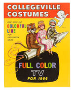 "COLLEGEVILLE COSTUMES" 1966 CATALOGUE.