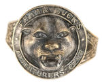 FRANK BUCK’S ADVENTURERS CLUB RING.