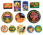 THE LION KING BUTTON LOT W/ PROMOS.