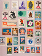 HUGE POSTER STAMP COLLECTION - APPROX. 12,500 STAMPS.