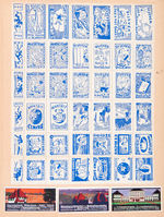 HUGE POSTER STAMP COLLECTION - APPROX. 12,500 STAMPS.