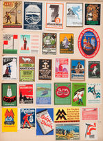 HUGE POSTER STAMP COLLECTION - APPROX. 12,500 STAMPS.