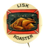 GORGEOUS COLOR CUT-AWAY VIEW OF "LISK ROASTER" SHOWING BROWNING BIRD.