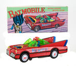 "BATMOBILE" SCARCE COLOR VARIETY BATTERY OPERATED TOY.