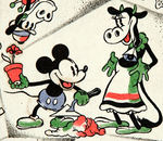 ATTRACTIVE BOX FEATURING MICKEY MOUSE AND OTHERS.