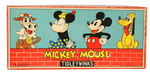 "MICKEY MOUSE TIDDLEYWINKS" (SMALL SIZED SET).