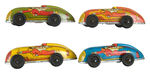 "CAPTAIN MARVEL LIGHTNING RACING CARS" BOXED SET.