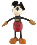 "MICKEY MOUSE" LARGEST SIZE FUN-E-FLEX FIGURE.