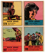 "BUCK JONES BIG LITTLE BOOK" STRIP CARDS.