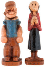 "POPEYE" FIGURE PAIR BY MULTI PRODUCTS.