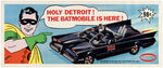 AURORA RARE BATMOBILE MODEL STORE SIGN.