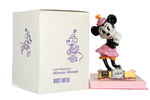 "MINNIE MOUSE" BOXED WATCH SET WITH FIGURE.