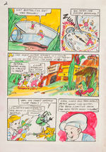 “THE ADVENTURES OF PETER WHEAT” PROTOTYPE ORIGINAL ART FOR PREMIUM COMIC BOOK.