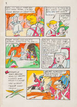 “THE ADVENTURES OF PETER WHEAT” PROTOTYPE ORIGINAL ART FOR PREMIUM COMIC BOOK.