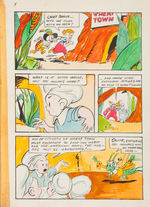 “THE ADVENTURES OF PETER WHEAT” PROTOTYPE ORIGINAL ART FOR PREMIUM COMIC BOOK.