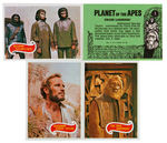 "PLANET OF THE APES" TOPPS GUM CARD SET.