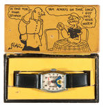 “THE POPEYE WRIST WATCH” IN BOX.